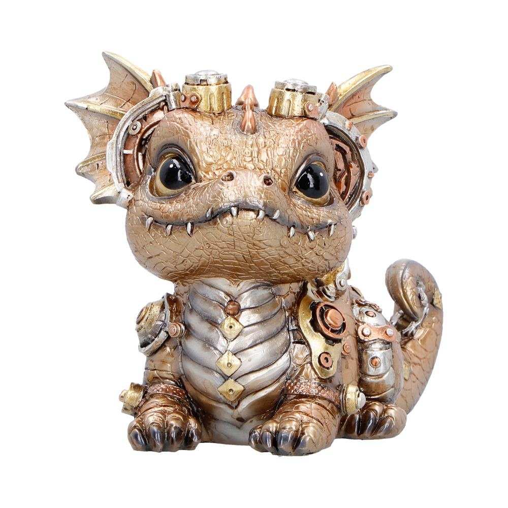 Nemesis Now - Gearling Figurine - Dragon - Gold coloured